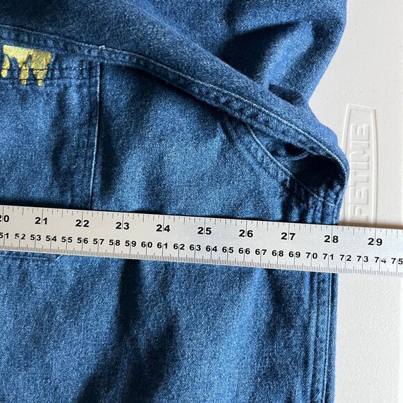 Disney Winnie The Pony Denim Shirt - Men's Size XXL - Blue - Picture 6 of 7